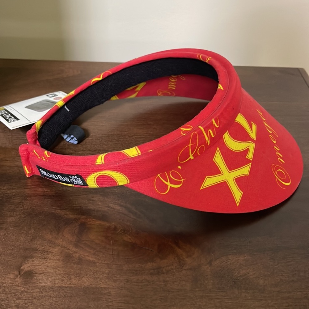 Chi Omega Visor Hat - Picture 3 of 8